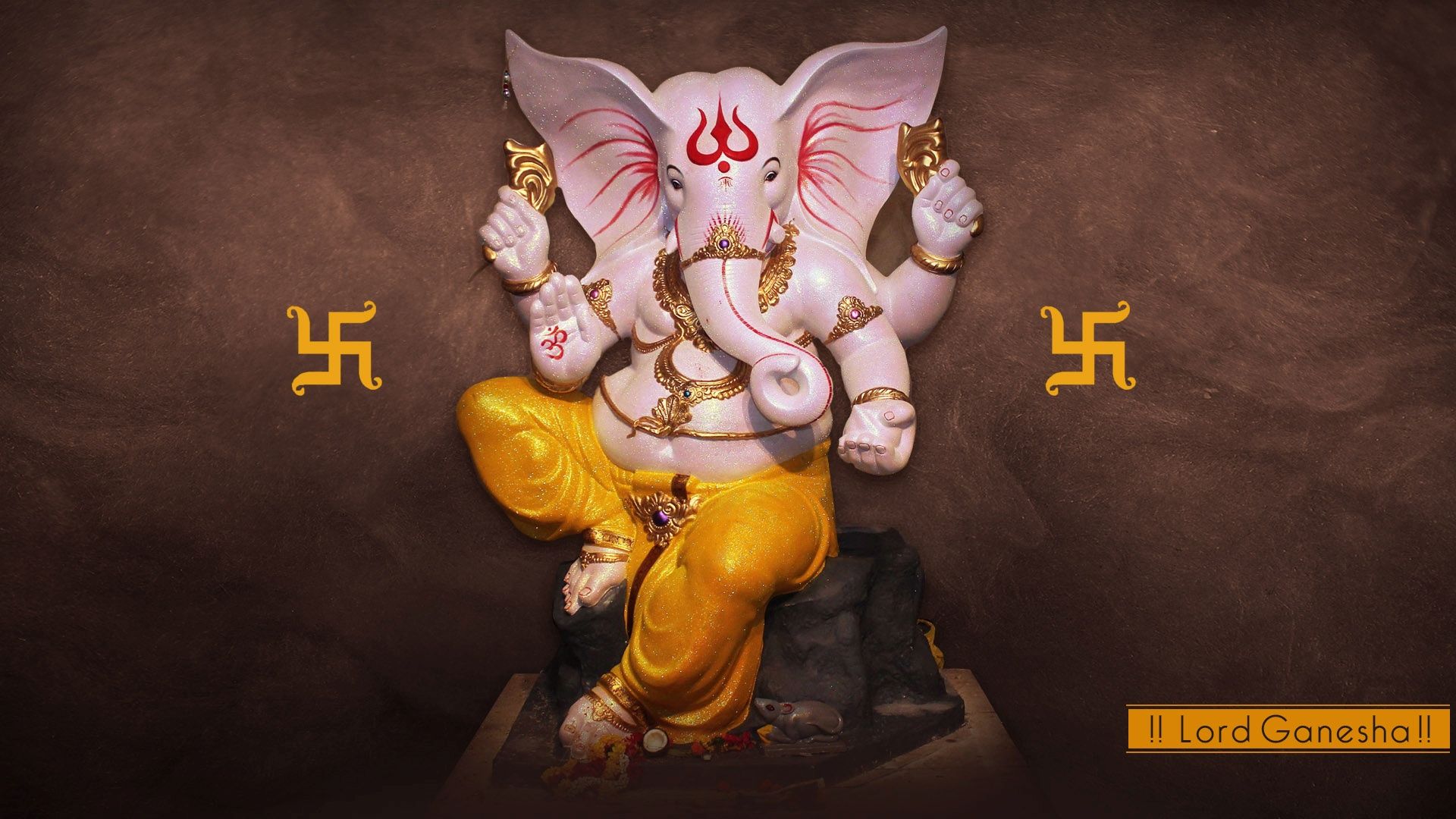 Lord Ganesha Hd Wallpapers Free Download Hindu Gods Background Pictures