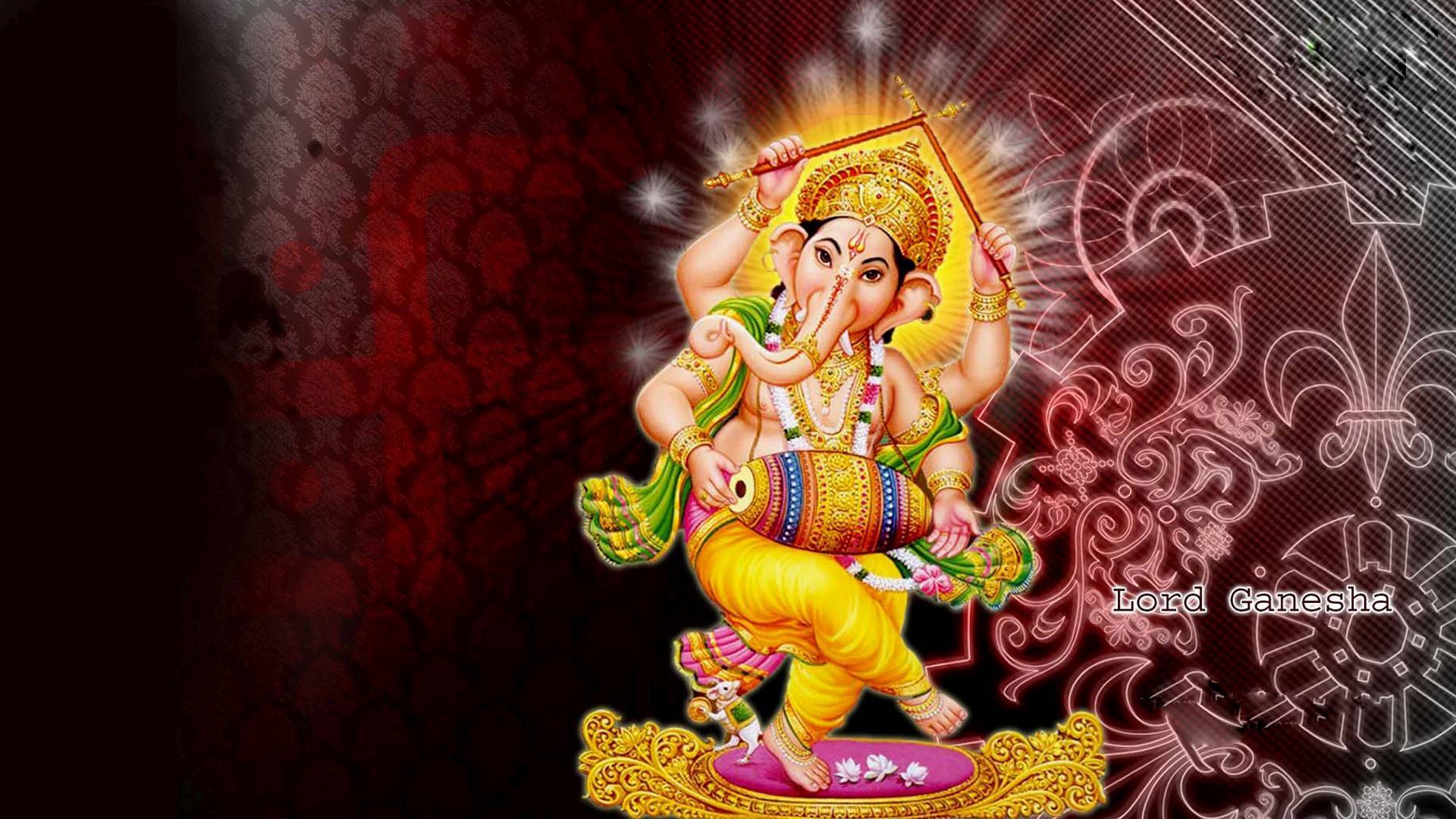 Lord Ganesha 1080p Hindu God HD Desktop Wallpapers | Hindu Gods and