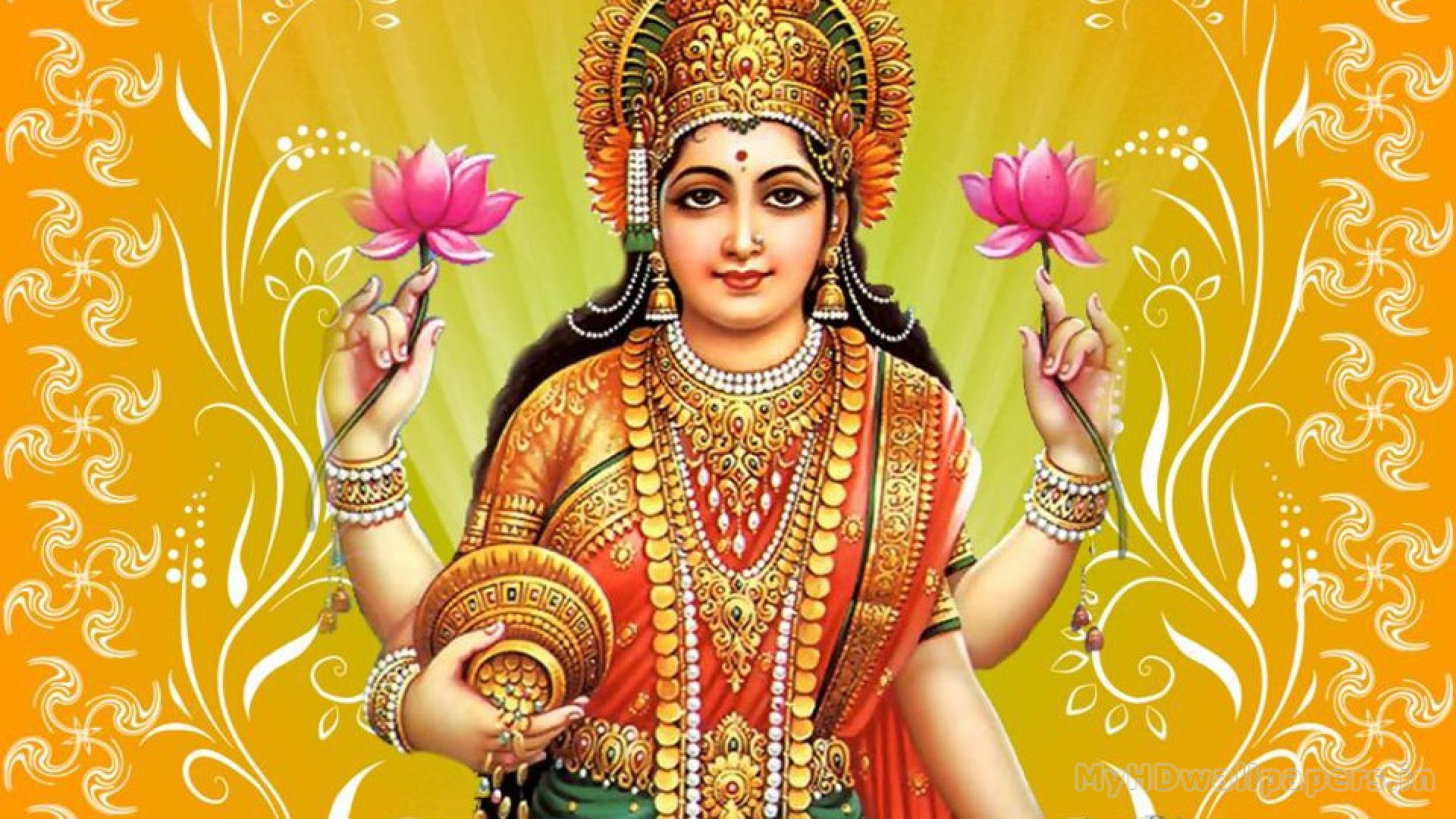 Goddess Lakshmi Images  HD Wallpaper Free Download
