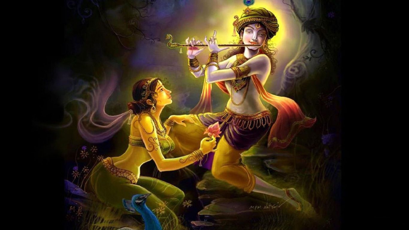 Radha Krishna 3d Wallpapers | Hindu Gods and Goddesses