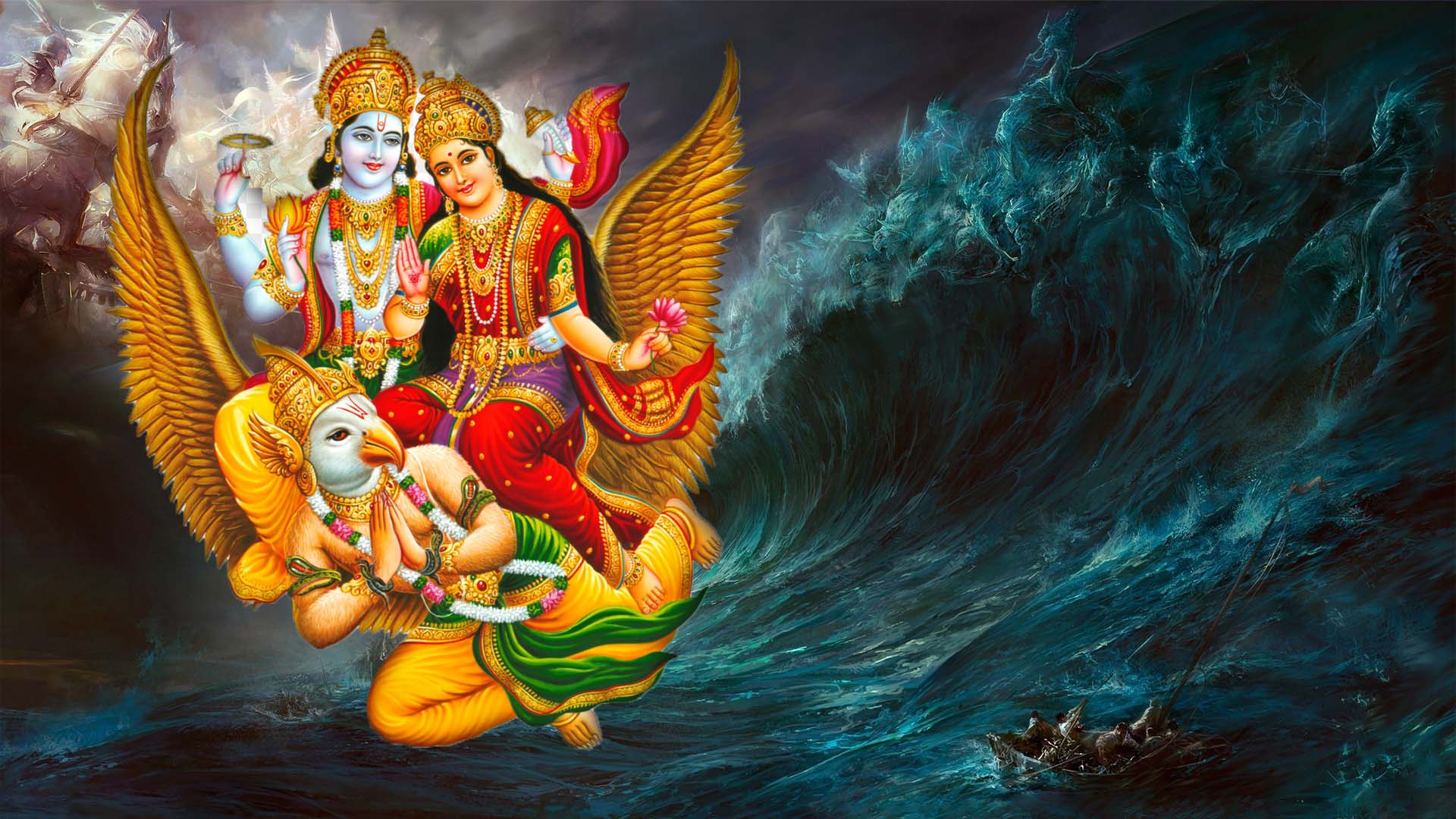 Vishnu lakshmi Wallpapers Download  MobCup