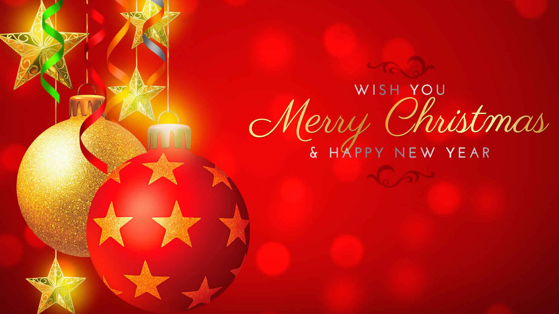 Free Christmas And Happy New Year Background Hd Wallpaper Download |  Festivals