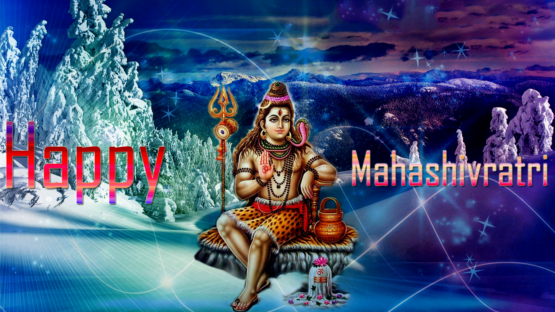 Maha Shivratri 3D Wallpapers Photos  Images Download
